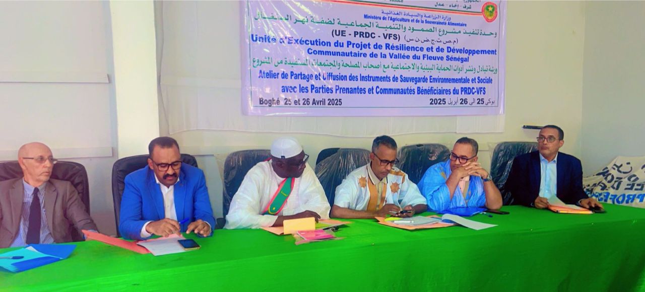 Atelier de Partage des Instruments de Sauvegarde Environnementale et Sociale