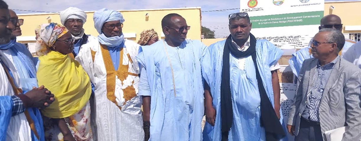 Le maire de la commune de Rosso Bamba Dramane a réceptionné l’école de Demal deuk à Rosso